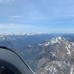 Flugwegposition um 10:45:29: Aufgenommen in der Nähe von Gemeinde Kalwang, 8775, Österreich in 2542 Meter